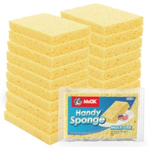 스폰덱스 스폰텍스 노스크레치 셀룰로스 천연 수세미 20매