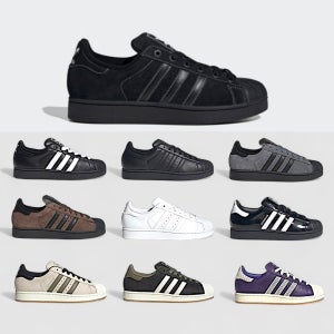 [국내매장판] 아디다스 슈퍼스타 2 II 스니커즈 운동화 화이트 블랙 검흰 레드 커플