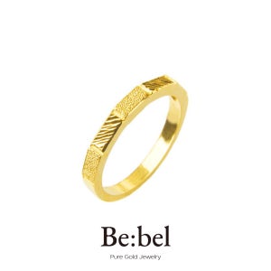 순금반지 3.75g(1돈) 24k 여자 사각 레이어드 비벨