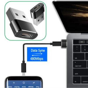 충전 호환 usb C타입 to A타입 플로우 변환 젠더 커넥터 데이터 전송 480mbps
