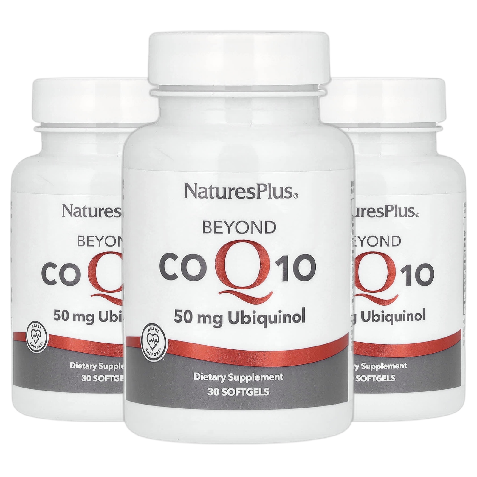 <b>네이처스플러스</b> Beyond 코큐텐 CoQ10 유비퀴놀 50mg 소프트젤 30정 2+1