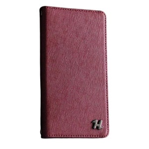 지갑 케이스 더블H 플립 버건디, 갤럭시노트9 SM-N960N