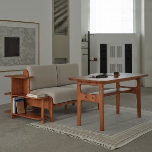 매스티지데코 글로 소파 식탁 선반 세트 리빙다이닝 모듈소파