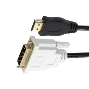 HDMI to DVI케이블 5m 컴퓨터 TV 노트북 모니터 연결선 RNX0200