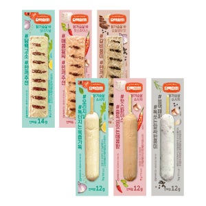 마니커에프앤지 단백한끼 닭가슴살바 소시지 스테이크 7종 혼합 10팩 냉동 소세지 블랙페퍼