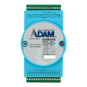 8Relay(SSR)/14DI/6DO IoT Modbus/OPC UA Ethernet 원격 I/O, ADAM-6360D-A1, 어드밴텍