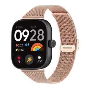 샤오미 레드미 워치 4 호환 슬림 메탈 스트랩