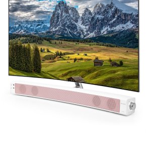 아이리버 바형스피커 IR-SB200 커브드 로즈골드 PC 노트북 데스크탑 스피커
