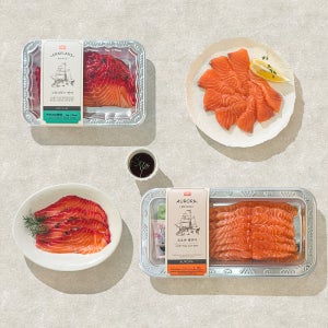 [쌜모네키친] 간편 연어2종세트 생연어 그라브락스연어