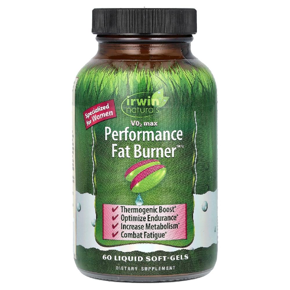 <b>어윈내추럴</b> 퍼포먼스 팻 버너 Performance Fat Burner 액상 소프트젤 60정