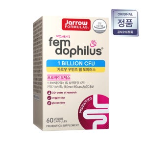[국내발송] 자로우 펨 도피러스 60캡슐 여성 질유산균 팸 도필러스 재로우 임산부 변비