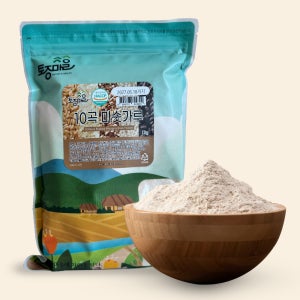국산 곡물 100% 건강한 10곡 미숫가루 1kg + 국내 제작 300ml 보틀