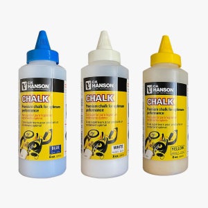 핸슨 분말가루 8OZ 분통가루 라인마킹 파우더 초크라인 쵸크 먹통 먹줄 228g