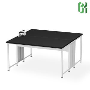 중앙실험대 콘센트형 실험실책상 NK실험대 / 1500x1500x900mm(NK-B1515)