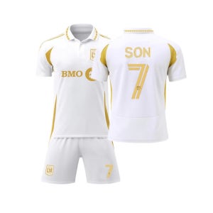 손흥민 유니폼 LAFC 어웨이 양팔리그패치 25/26 로스앤젤레스FC 축구복 커스텀마킹