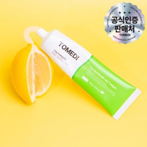 동일제약 화이트닝 미백치약 자연유래성분 투메디 치약 100g, 10개