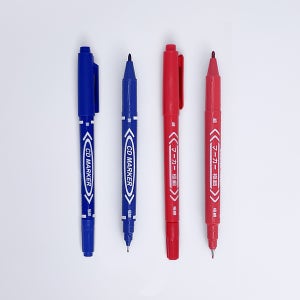 슈퍼뷰티몰 스킨마커펜 블루 레드 퍼플 전사펜 프리드로잉