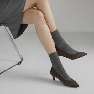 셀리아 베이직 스틸레토 힐 (스웨이드/레더) (5,7cm)