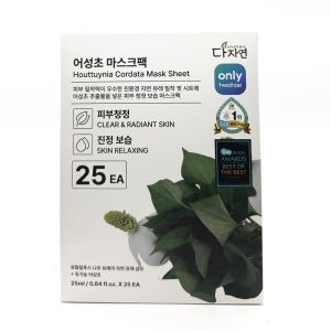 다자연 어성초 마스크팩 25매