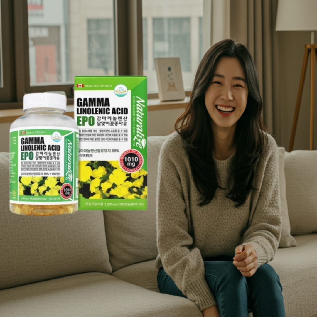 갱년기 <b>달맞이꽃종자유</b> 감마리놀렌산 보라지유 프림로즈 우먼 여성 월경 호르몬 <b>밸런스</b> 영양제