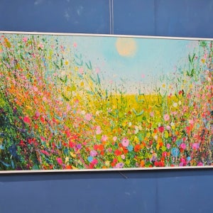 샌디 둘리 - Many Coloured Landscape 꽃 풍경 거실 주방 카페 힐링