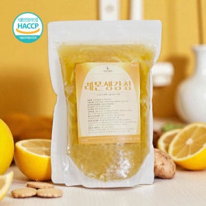 후르츠웨이 레몬생강청 1kg 과일청 수제청 답례품 대용량