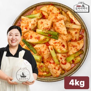 박준면의 김치이야기 오리지널 무섞박지 국산 무 4kg, 1개