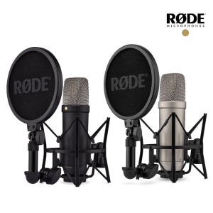 RODE NT1 5세대 / USB XLR 콘덴서 마이크 홈레코딩 방송용 로데 [니켈/블랙]