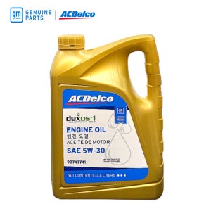 GM 쉐보레 트랙스 CUV 엔진오일 Dexos1 GEN3 P93747741 5W30