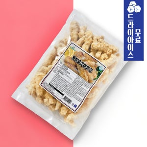 [분이네] 그린푸드 통살오징어튀김 1kg 업소용 분식 냉동 오징어 튀김