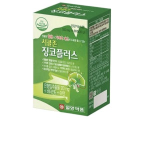 일양약품 서클존 징코플러스 2개월분 60정 은행잎 추출물