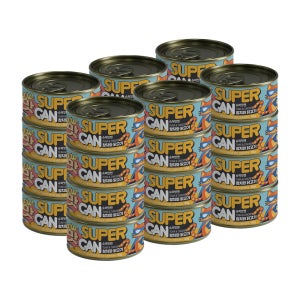 [1박스] 슈퍼맛캔 길고양이 습식간식캔 참치 닭고기, 80g, 24개