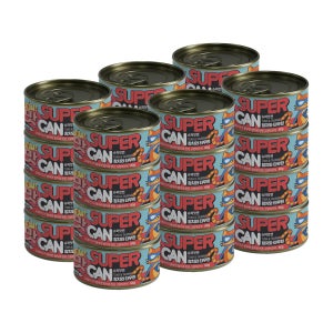 [1박스] 슈퍼맛캔 길고양이 습식간식캔 참치 타우린, 80g, 24개
