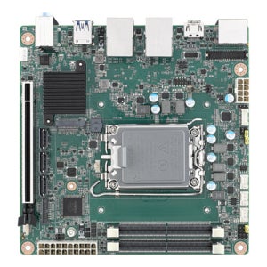 인텔 코어 i 14/13/12세대 Mini-ITX보드, RPL-S LGA1700 Q670E/PCIex16 Gen5/2.5GbE, AIMB-278Q-EAB1, 어드밴텍