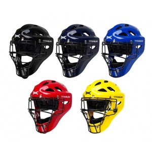 BMC 티타늄 시리즈 일체형 야구 포수헬멧 BTH