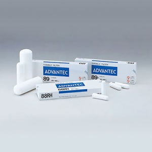 어드밴텍 35400251 No.84 팀블 필터 원통여과지 ID21 OD25 L90mm Advantec Thimble Filter