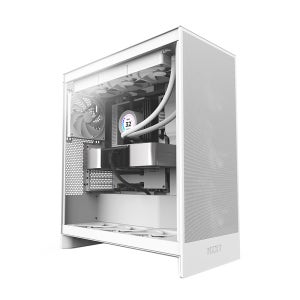NZXT H7 FLOW V2 화이트 미들타워케이스 PC케이스