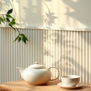 원형 템바보드 붙이는 셀프인테리어 DIY 템파보드 220 템버 루바 유백색 보닥 S115