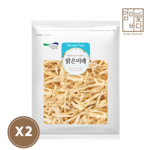 황태채1kg 2봉 상급 북어채 손질황태채 선별포장 러시아산 엄마애바다