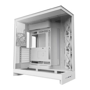 NZXT H9 FLOW V2 화이트 미들타워 PC케이스