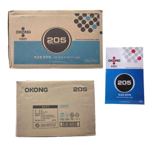 오공 205 본드 박스 목공 목공용접착제 20개 인테리어 벽지 실크 도배 목공풀