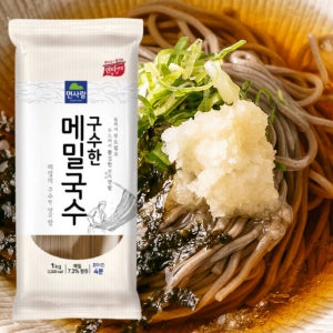 면사랑 구수한 메밀국수 1kg 모밀 소바 건면