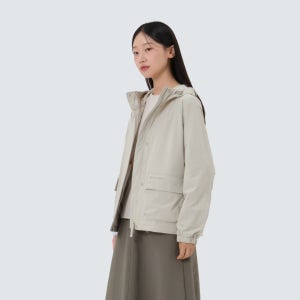 [스노우피크 어패럴] 루트 여성 바람막이 Light Beige (S25FWRWB69)