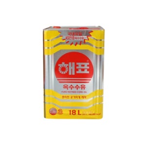 해표 옥수수유 18L 업소용 대용량