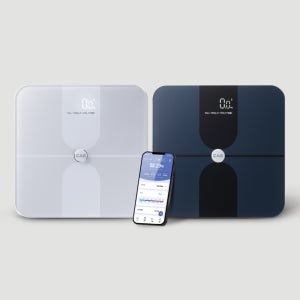 CAS BFA-S19 삼성헬스 연동 스마트 체중계 블루투스 BIA 정밀 측정(블랙/화이트)