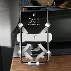 테슬라 모델Y 차량용 핸드폰 거치대 대시보드 사이드 그래비티