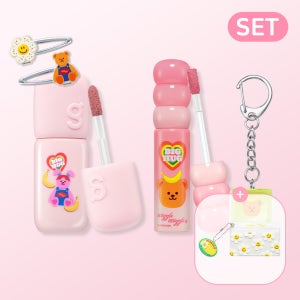 [글로립SET] 컬러그램 긱 누드 컬러 커버 틴트AD + 탕후루 탱글 틴트 밀크 2종 세트