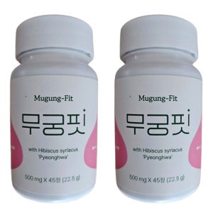 무궁핏 무궁화 이너뷰티 30일분 500mg 45정 2개