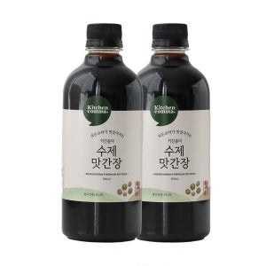 키친콤마 수제 맛간장 만능간장 500ml, 2개