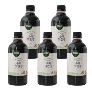 키친콤마 수제 맛간장 만능간장 500ml, 5개